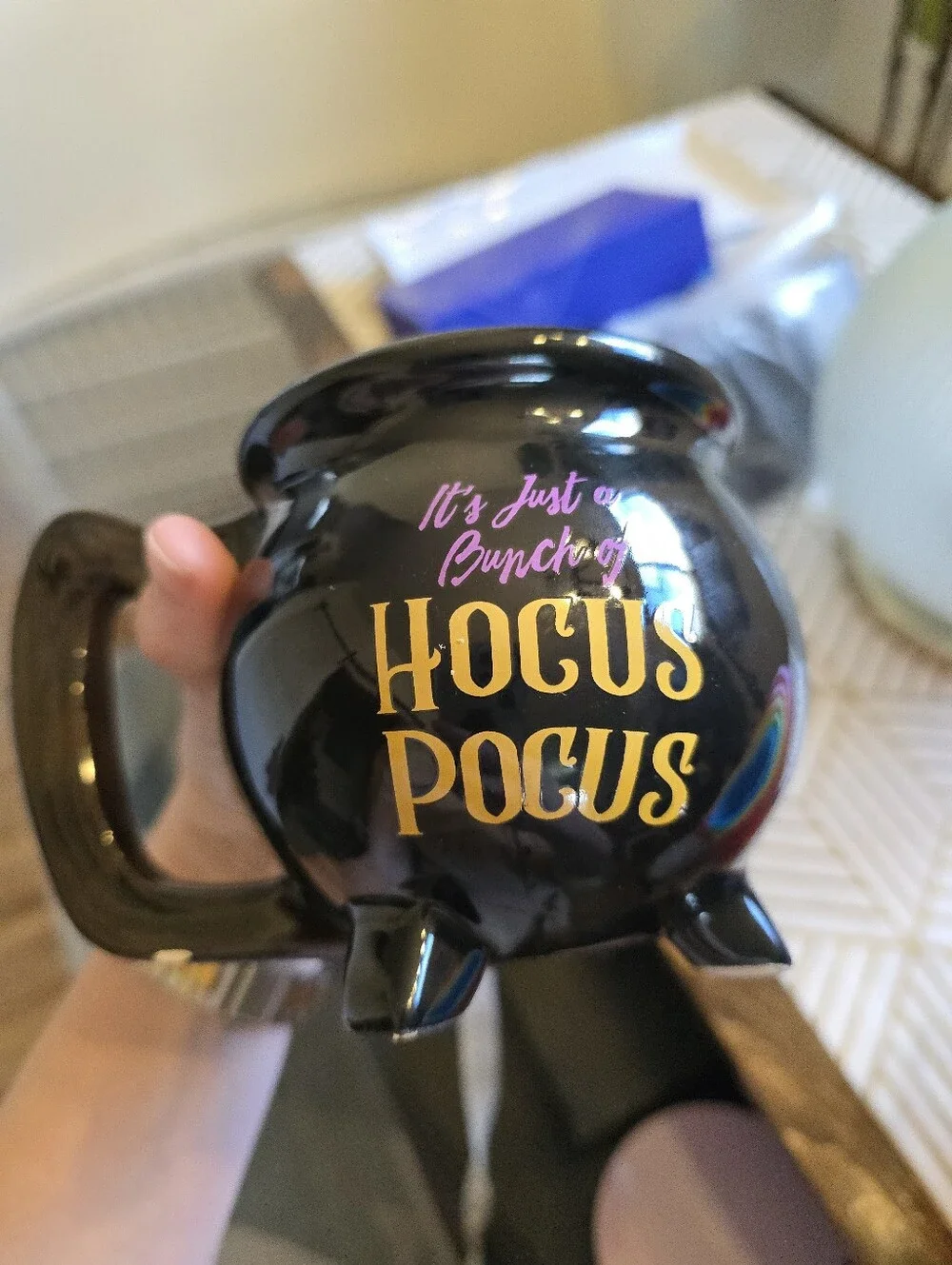 Hocus Pocus Cauldron Mug - Picture 2 of 3